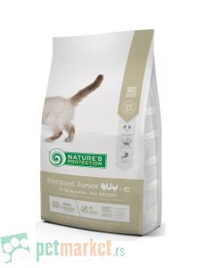 Nature`s Protection Dry Feed: Hrana za mlade sterilisane mačke, Junior Sterilised, Živina