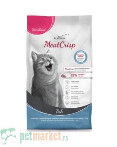 Platinum: Hrana za sterilisane mačke Meat Crisp Sterilised Fish