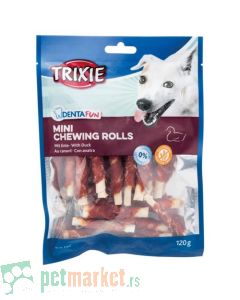 Trixie: Rolnice za žvakanje sa pačetinom Mini Chewing Rolls, 120 gr