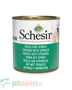 Schesir: Vlažna hrana za pse sa piletinom i povrćem, 285 g