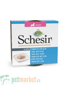 Schesir: Vlažna hrana za štence u želeu In Jelly Puppy, 150 gr