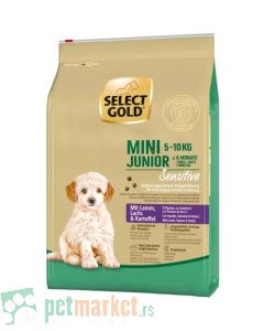 Select Gold: Hrana za mlade pse malih rasa Sensitive Mini Junior Jagnjetina i Losos