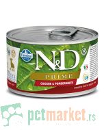 N&D Grain Free: Vlažna hrana za štence Prime Mini Puppy, Nar i PiletinaN&D Grain Free: Vlažna hrana za štence Prime Mini Puppy, Nar i Piletina