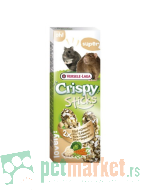 Crispy: Poslastica sa povrćem Sticks, 110 gr