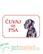 Kozmo: Tabla Čuvaj se psa, Doga latinica
