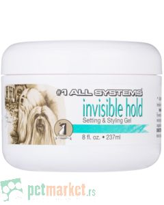 1 All Systems: Gel za stilizovanje dlake Invisible Styling Gel, 236 ml