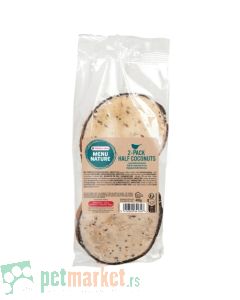 Menu Nature: Zimska hrana za divlje ptice 2 pack Half Coconut with Peanuts, 400 gr