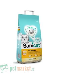 Sanicat: Grudvajući posip bez mirisa Clumping Unscented, 8l