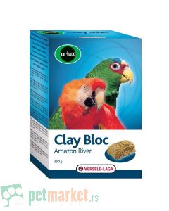 Orlux  Kamen za kljucanje Clay Bloc Amazon River 550gr