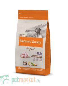 Nature’s Variety Original: Hrana za odrasle pse Mini Adult, Ćutetina, 1.5 kg