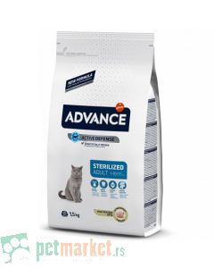 Advance. Hrana za odrasle, sterilisane mačke Adult Srerilized Ćuretina
