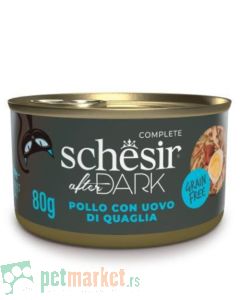 Schesir: Hrana za mačke u brodetu After Dark In Cooking Broth, 80 gr