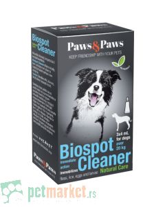 Paws and Paws: Preparat protiv parazita na bazi dimentikona Biospot Cleaner, velike rase