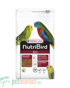 Nutri Bird: Peletirana hrana namenjena malim papagajima B14