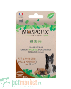 Biospotix: Ogrlica protiv kožnih parazita za male i srednje rase Small/Medium Dog Collar