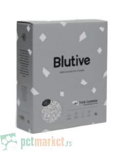 Blutive: Higijenski posip za mačke Active Carbon Grey, 6l