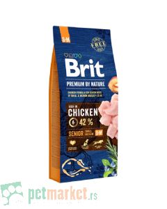 Brit Premium: Hrana za starije pse malih i srednjih rasa Senior Small/Medium, 3 kg