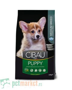 Cibau: Hrana za štence srednjih rasa Medium Puppy, Piletina