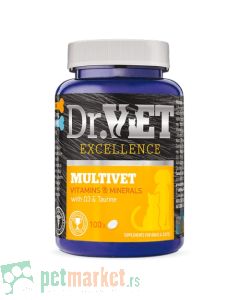Dr.Vet: Suplement za jak imunitet za sve kategorije i uzraste Multivet, 100 tabl