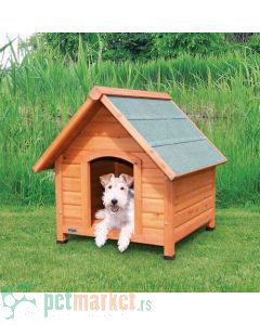 Trixie: Drvena kućica za pse za srednje rase Natura, S-M