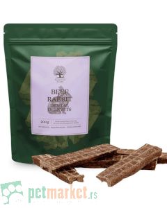 Essential: Poslastica za dentalnu higijenu Beef Rabbit Delights, 200 gr