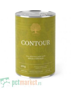 Essential: Pašteta sa komadićima mesa za gojazne pse Contour Pate, 400 gr x 6 kom