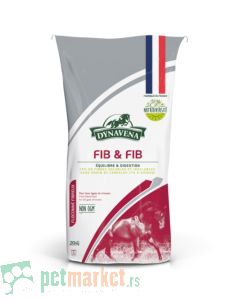 Dynavena: Visokovlaknasta dopunska hrana za konje Fib & Fib, 20 kg