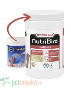 Nutri Bird: Hrana za ručno hranjenje svih vrsta ptica Handmix, 500 gr