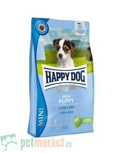 Happy Dog Sensible: Hrana za štence Mini Puppy, jagnjetina i pirinač