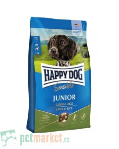 Happy Dog Sensible: Hrana za mlade pse Junior, jagnjetina i pirinač