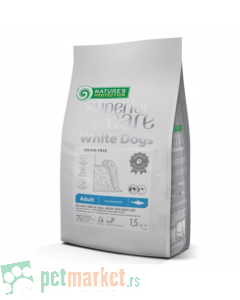 Nature's Protection Superior Care: White Dog Mini Adult, Haringa, Hrana za bele pse malih rasa