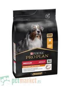 Pro Plan: Hrana za odrasle srednje pse Medium Adult Piletina
