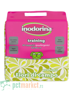 Inodorina: Pelene za štence Training Pads Flower, 10 kom