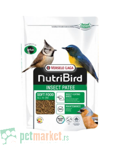 Nutri Bird: Hrana za ptice koje jedu insekte Insect Pate, 1 kg
