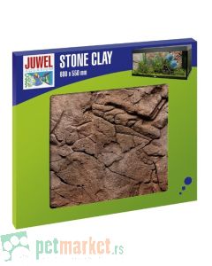 Juwel: Dekorativna 3D pozadina za akvarijum Stone Clay