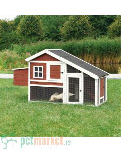 Trixie: Montažni kokošinjac na dva nivoa Chicken Coop with Enclosure