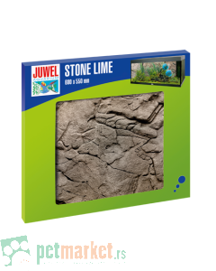 Juwel: Dekorativna 3D pozadina za akvarijum Stone Lime