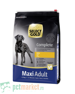 Select Gold: Hrana za odrasle pse velikih rasa Complete Maxi Piletina, 12 kg