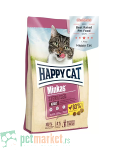 Happy Cat: Hrana za mačke Minkas Sterilised, 10 kg