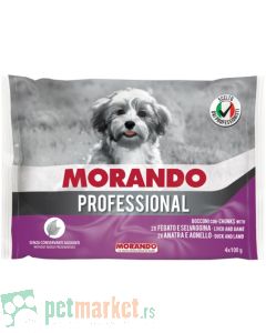 Morando: Vlažna hrana za pse Adult Multi Pack Professional, 4x100 gr