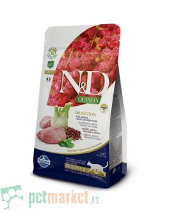 N&D Quinoa: Hrana za mačke sa problemima digestivnog trakta Digestion, Kinoa & Jagnjetina