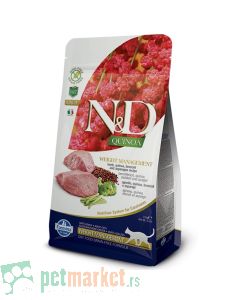 N&D Quinoa: Hrana za kontrolu težine Cat Weight Management, Kinoa & Jagnjetina