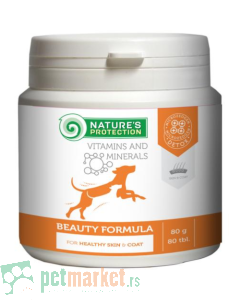 Nature's Protection: Suplement za zdravu kožu i dlaku Beauty Formula, 80 tabl