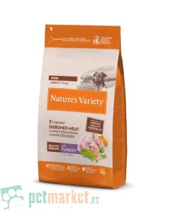 Nature’s Variety Healthy Grain: Hrana za pse Adult Mini, Ćuretina, 1.5 kg