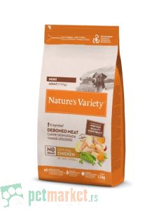 Nature’s Variety No Grain: Hrana za pse Adult Mini, Piletina