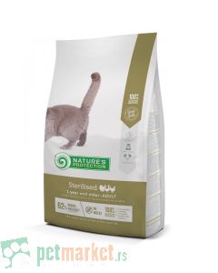 Nature`s Protection Dry Feed: Hrana za sterilisane mačke Adult Sterilised, Živina