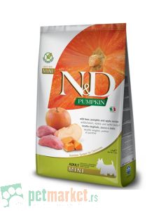 N&D Pumpkin: Hrana za pse Mini Adult, Bundeva & Divlja Svinja