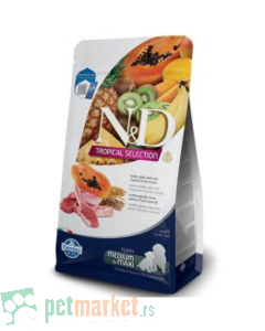 N&D Tropical: Hrana za štence srednjih i velikih rasa Medimu/Maxi Puppy, Jagnjetina