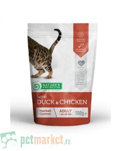 Nature’s Protection: Preliv za mačke protiv gomilanja dlake Hairball, 100 gr