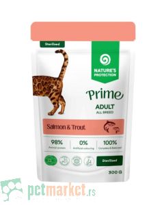 Nature’s Protection Prime: Preliv za sterilisane mačke Adult Sterilized, 85 gr
